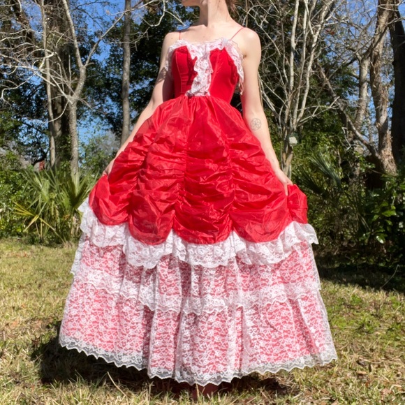 Vintage Pageant / Prom Dress